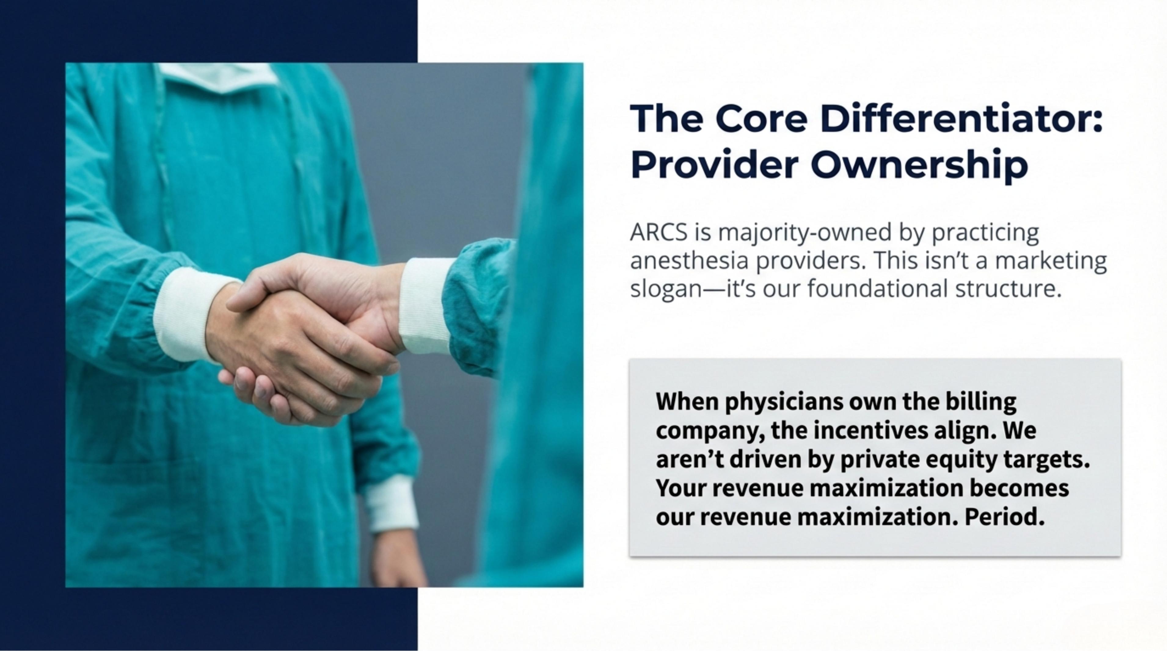 The Core Differentiator: Provider Ownership
