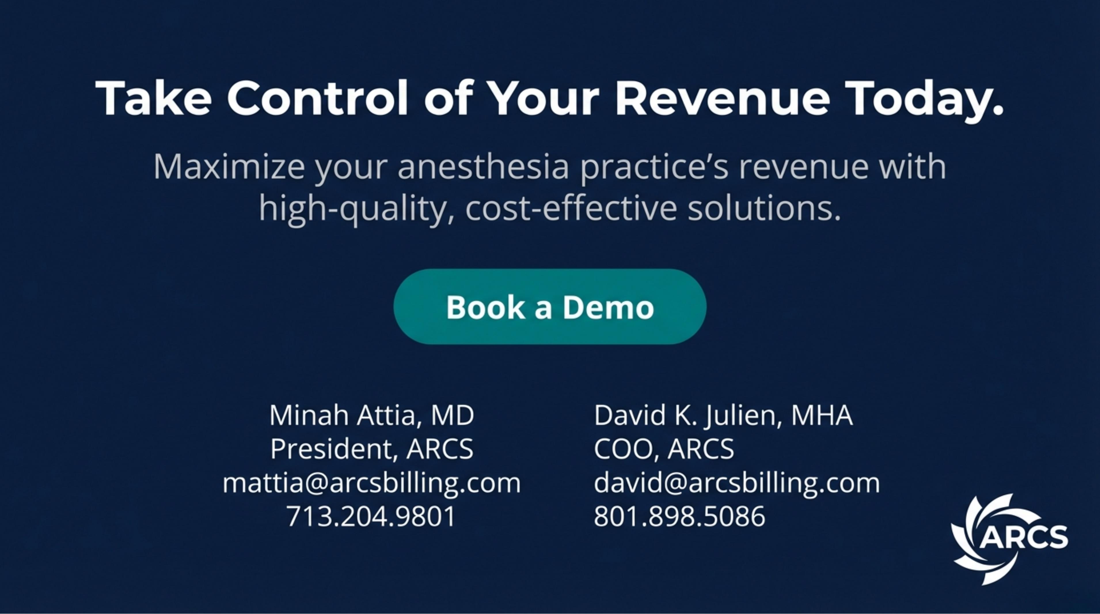 Take Control of Your Revenue Today